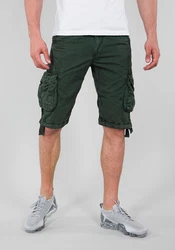 ALPHA INDUSTRIES Shorts 'Jet' Dunkelgrün/Grün