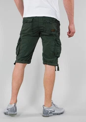 ALPHA INDUSTRIES Shorts 'Jet' Dunkelgrün/Grün