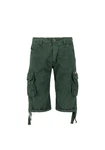 ALPHA INDUSTRIES Shorts 'Jet' Dunkelgrün/Grün