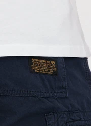 ALPHA INDUSTRIES Shorts 'Jet' Dunkelblau/Blau