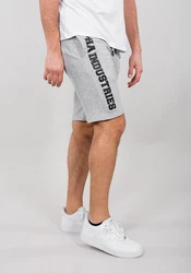 Alpha Industries Sweatshorts Big Letters Short Hellgrau/Grau/Silber