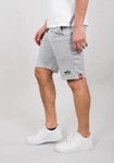 Alpha Industries Sweatshorts Big Letters Short Hellgrau/Grau/Silber