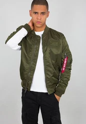Alpha Industries Bomberjacke MA-1 TT Custom Dunkelgrün/Grün