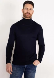Petrol Industries Rollkragenpullover Dunkelblau