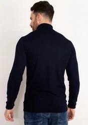 Petrol Industries Rollkragenpullover Dunkelblau