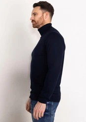 Petrol Industries Rollkragenpullover Dunkelblau