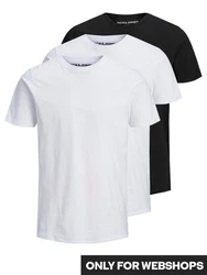 JACK & JONES T-Shirt JJEORGANIC BASIC TEE SS O-NE 3PK MP NOOS 
