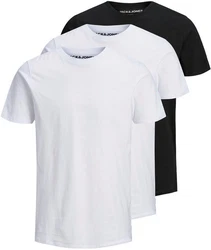 JACK & JONES T-Shirt JJEORGANIC BASIC TEE SS O-NE 3PK MP NOOS 
