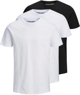 JACK & JONES T-Shirt JJEORGANIC BASIC TEE SS O-NE 3PK MP NOOS JACK & JONES T-Shirt JJEORGANIC BASIC TEE SS O-NE 3PK MP NOOS