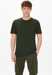 Only & Sons T-Shirt ONSMatt Dunkelgrün/Grün