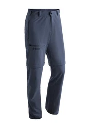 Maier Sports Funktionshose Latit Zip Dunkelblau/Grau/Blau