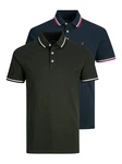 Jack & Jones Shirt JJEPaulos Dunkelgrün/Grün Jack & Jones Shirt JJEPaulos Dunkelgrün/Grün