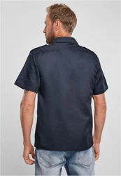 Brandit US Shirt Dunkelblau/Hellblau/Blau