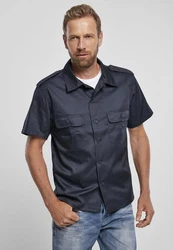 Brandit US Shirt Dunkelblau/Hellblau/Blau
