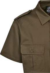 Brandit US Shirt Khaki/Braun/Dunkelgrün