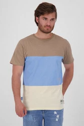 Alife & Kickin T-Shirt Herren BenAK A Braun/Beige