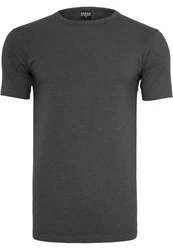 URBAN CLASSICS Herren Fitted Stretch Tee Dunkelgrau/Grau/Hellgrau
