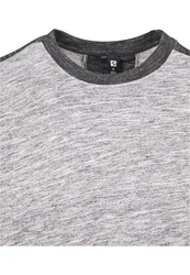 Southpole Herren Shirt Shoulder Panel Tech Grau/Hellgrau