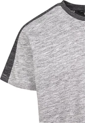 Southpole Herren Shirt Shoulder Panel Tech Grau/Hellgrau