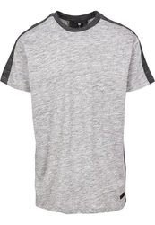 Southpole Herren Shirt Shoulder Panel Tech Grau/Hellgrau