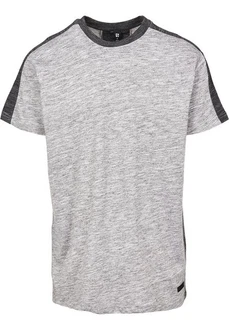 Southpole Herren Shirt Shoulder Panel Tech Grau/Hellgrau