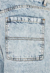 URBAN CLASSICS Herren 90s Jeans Hellblau/Blau