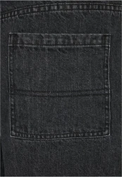URBAN CLASSICS Herren 90s Jeans Dunkelgrau/Schwarz/Grau