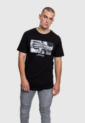 Mister Tee T-Shirt Pray 2.0 Tee Schwarz/Hellblau/Grün
