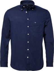 FYNCH-HATTON Businesshemd Oxford Hemd Regular Fit Dunkelblau/Hellblau