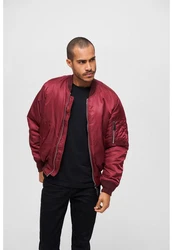 Brandit Pilotenjacke MA1 Rot/Dunkelrot