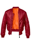Brandit Pilotenjacke MA1 Rot/Dunkelrot