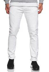 Rusty Neal Straight-Jeans MELVIN im 5-Pocket-Stil Weiß/Creme