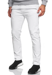 Rusty Neal Straight-Jeans MELVIN im 5-Pocket-Stil Weiß/Creme