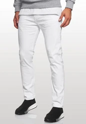 Rusty Neal Straight-Jeans MELVIN im 5-Pocket-Stil Weiß/Creme