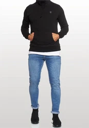 Rusty Neal Straight-Jeans MELVIN im 5-Pocket-Stil Blau/Hellblau
