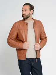 Maze Jacke Jack (1-St) Braun/Rot/Orange/Beige