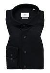 Eterna Langarmhemd MODERN FIT Schwarz/Dunkelblau