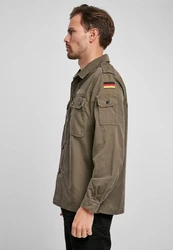 Brandit BW Feldbluse Braun/Khaki/Dunkelgrün