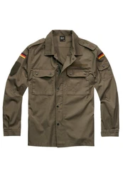 Brandit BW Feldbluse Braun/Khaki/Dunkelgrün