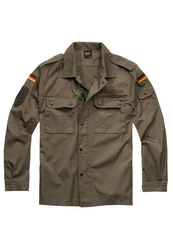 Brandit BW Feldbluse Braun/Khaki/Dunkelgrün