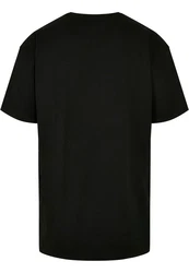 URBAN CLASSICS T-Shirt Script Logo Tee Schwarz/Mischfarben/Lila/Rosa