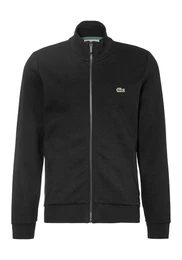 Sweatjacke mit Logopatch auf der Brust
