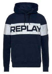 Kapuzensweatshirt mit groem Markenprint