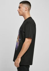 Mister Tee Unisex Basketball Clouds 2.0 Oversize Tee Rot/Schwarz