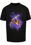 Mister Tee Unisex Basketball Clouds 2.0 Oversize Tee Rot/Schwarz