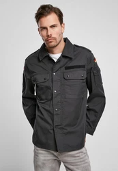 Brandit BW Feldbluse Dunkelblau/Grau/Schwarz