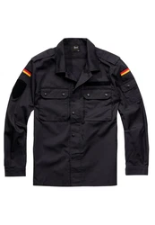 Brandit BW Feldbluse Dunkelblau/Grau/Schwarz