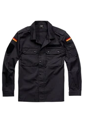 Brandit BW Feldbluse Dunkelblau/Grau/Schwarz