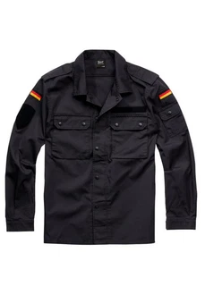 Brandit BW Feldbluse Dunkelblau/Grau/Schwarz
