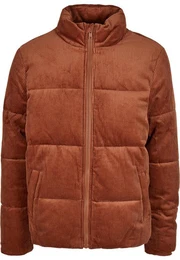 Winterjacke Herren Boxy Corduroy Puffer Jacket (1-St)